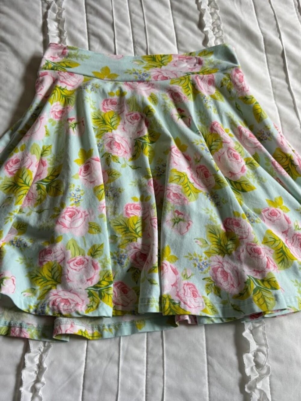 Matilda Jane Clothing Girls Size 12 Beautiful Blooms Skirt